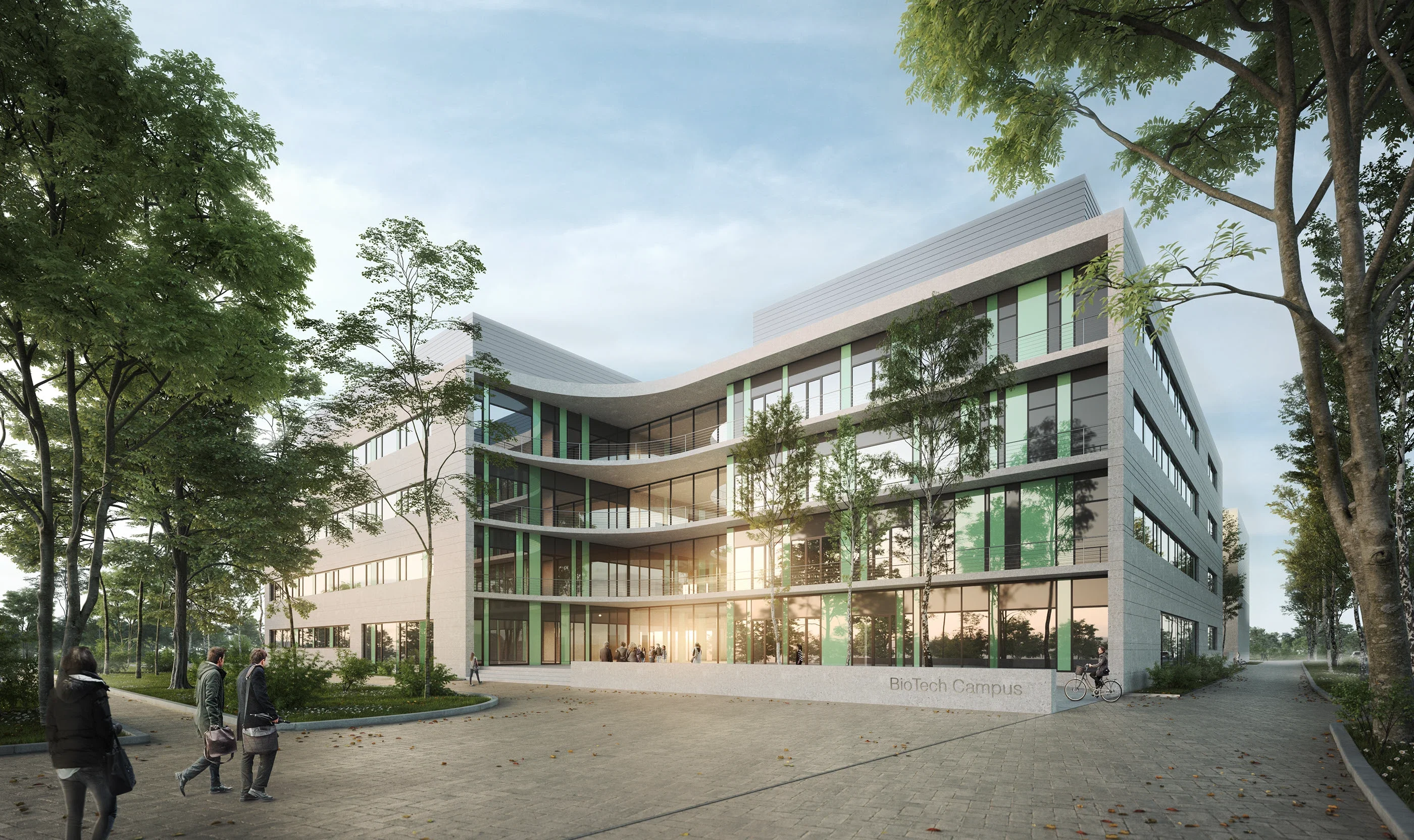 BioTech Campus Hennigsdorf hks architekten Morgen