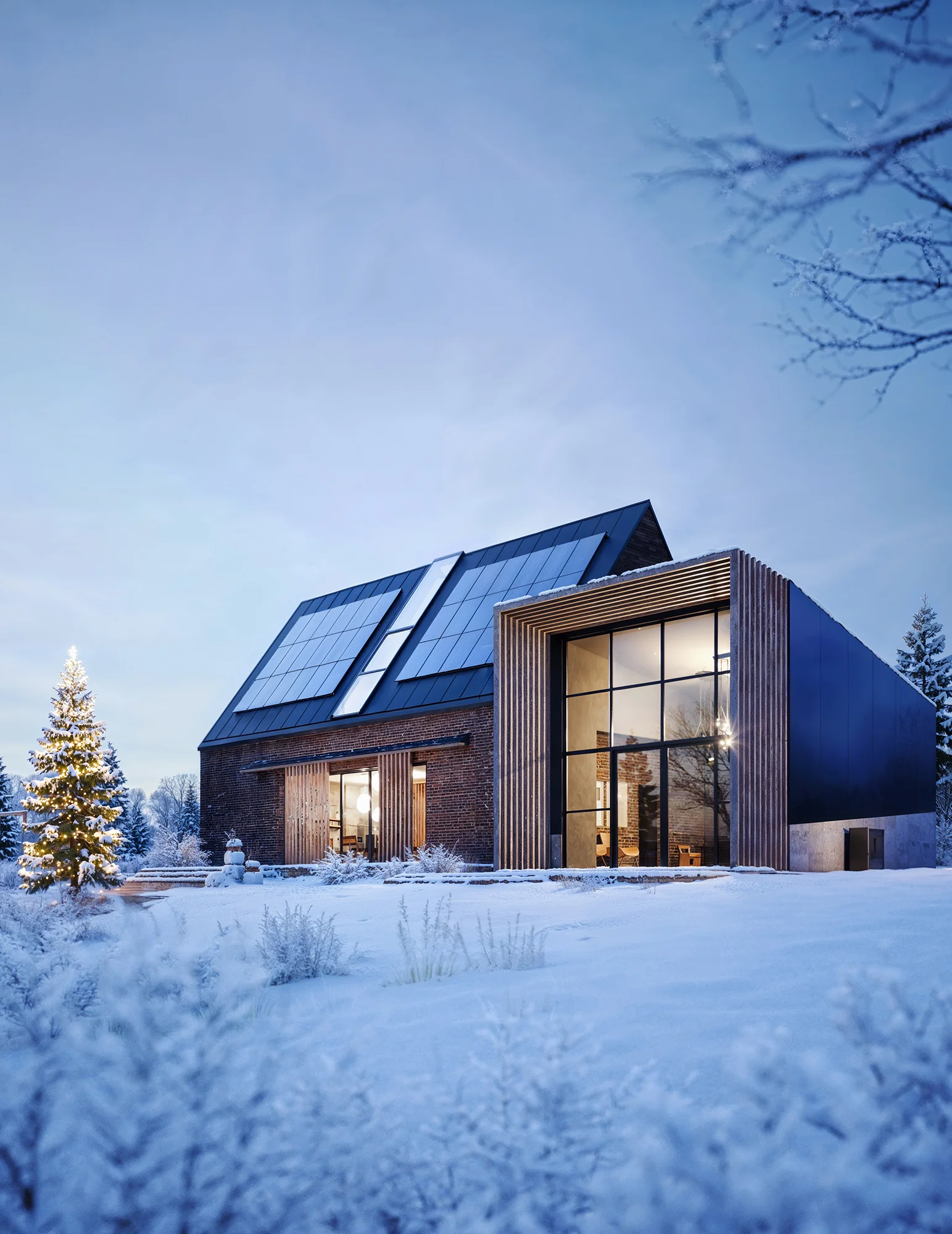 LichtBlick Solar Energie Smart Home 3D-Animation - Ansicht 3
