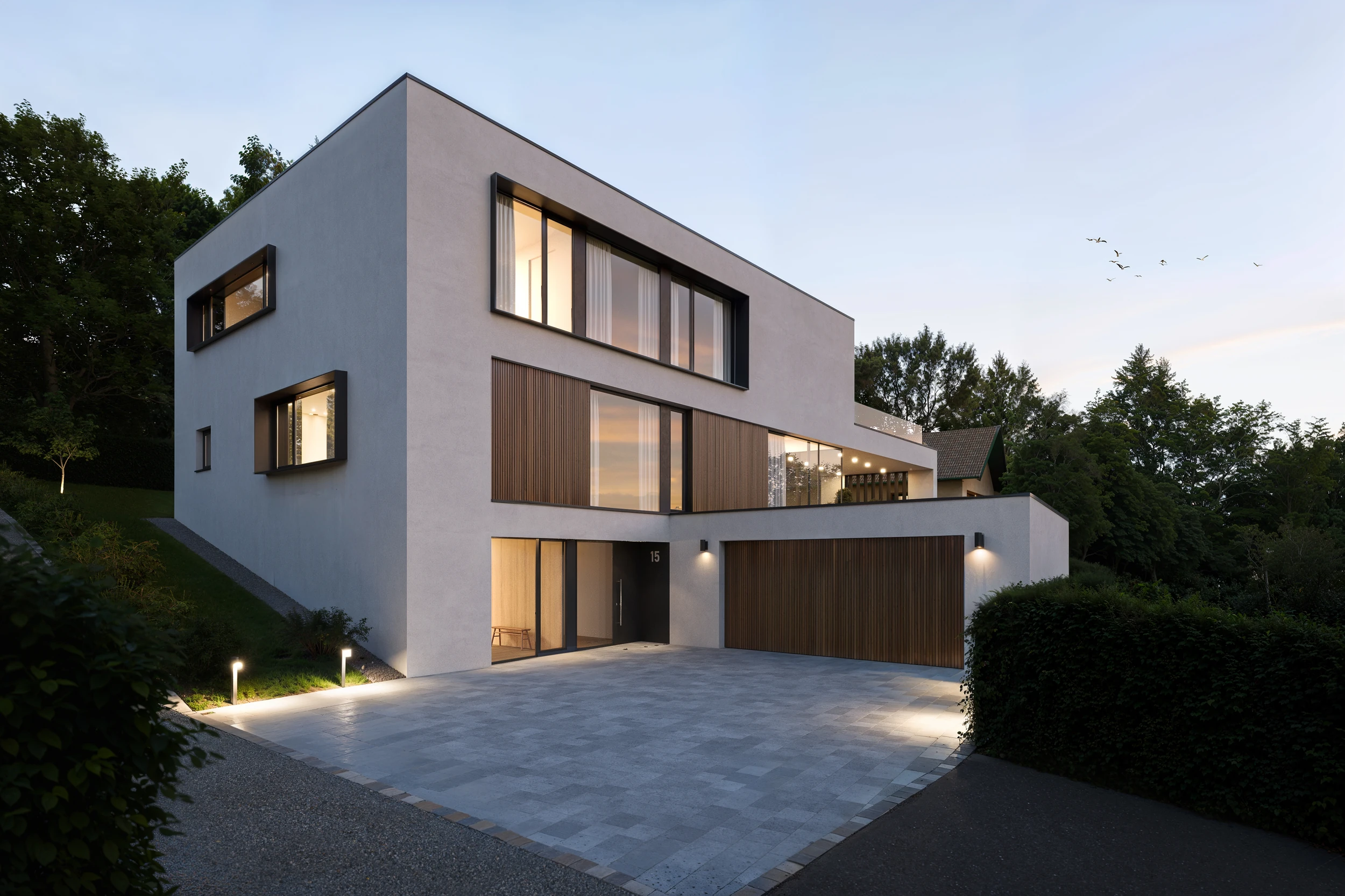 Privathaus R_B in Beilngries von Fichtner Gruber Architekten - Ansicht 2