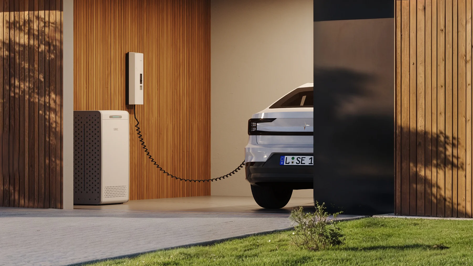 SENEC Solar Wärmepumpe EV-Wallbox Wohnhaus - Ansicht 2