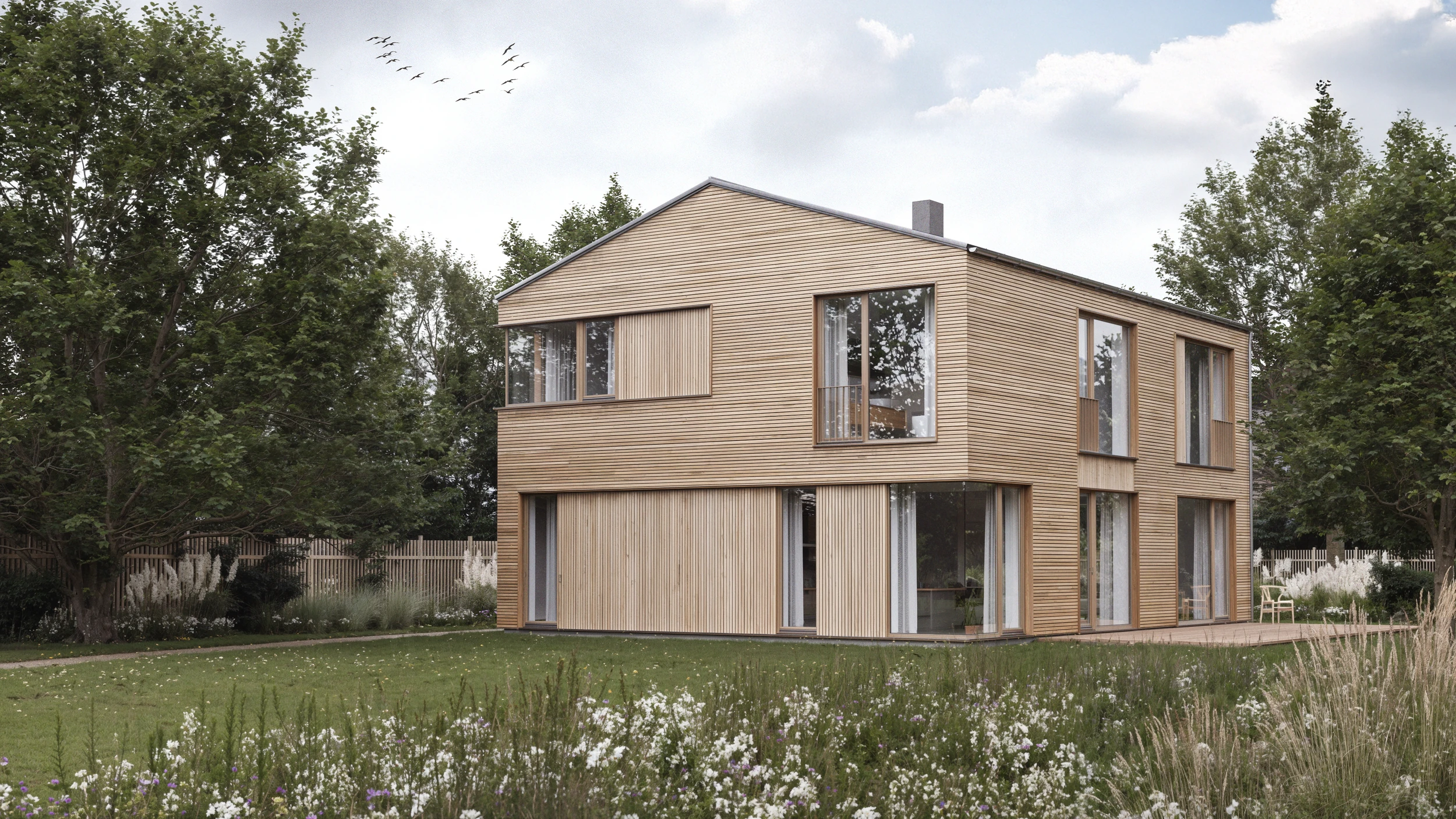 Haus R_F Holzbau in Bad Langensalza