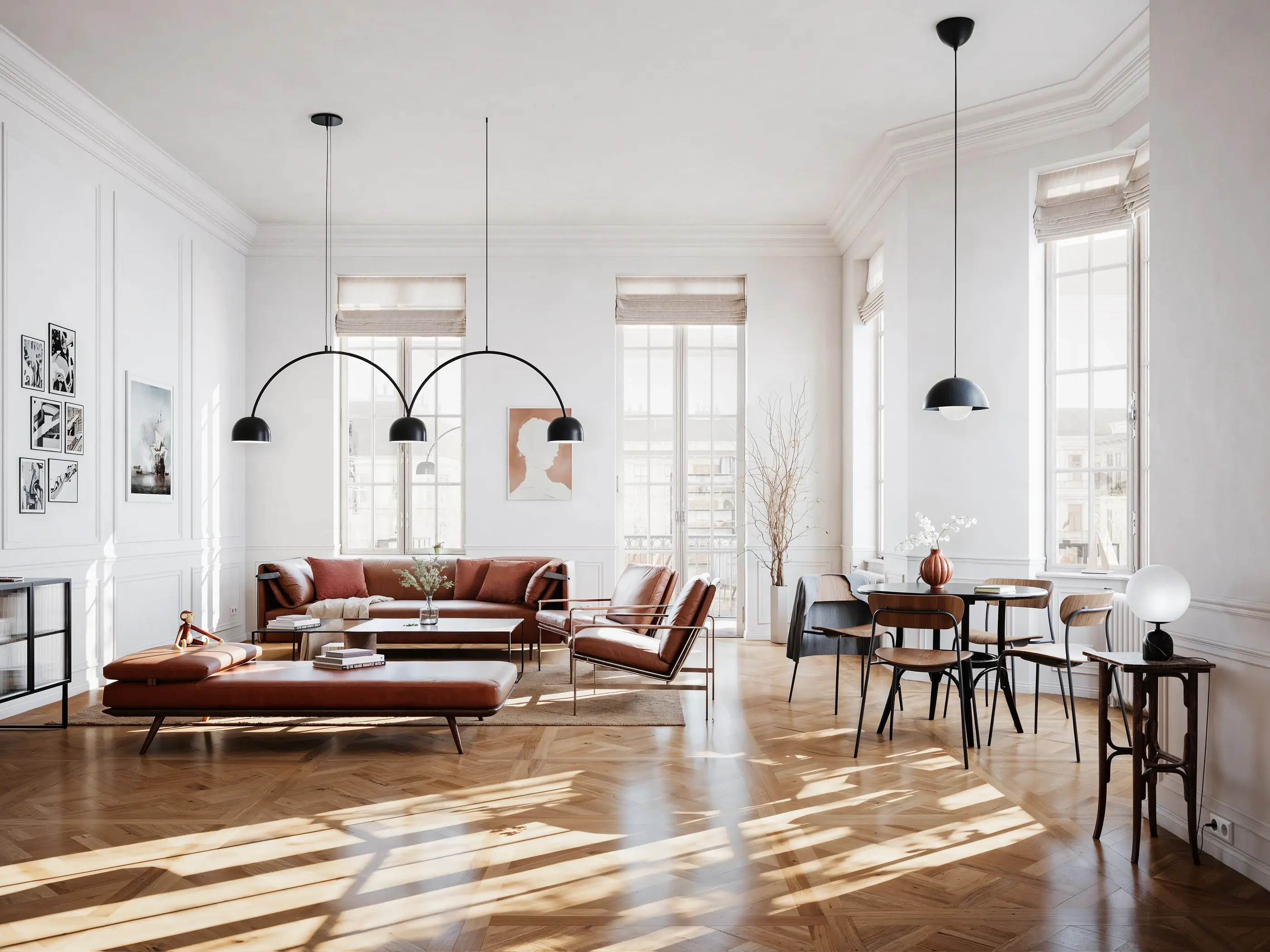 Türkollektion Interieur-Visualisierung Wohnung - Ansicht 2
