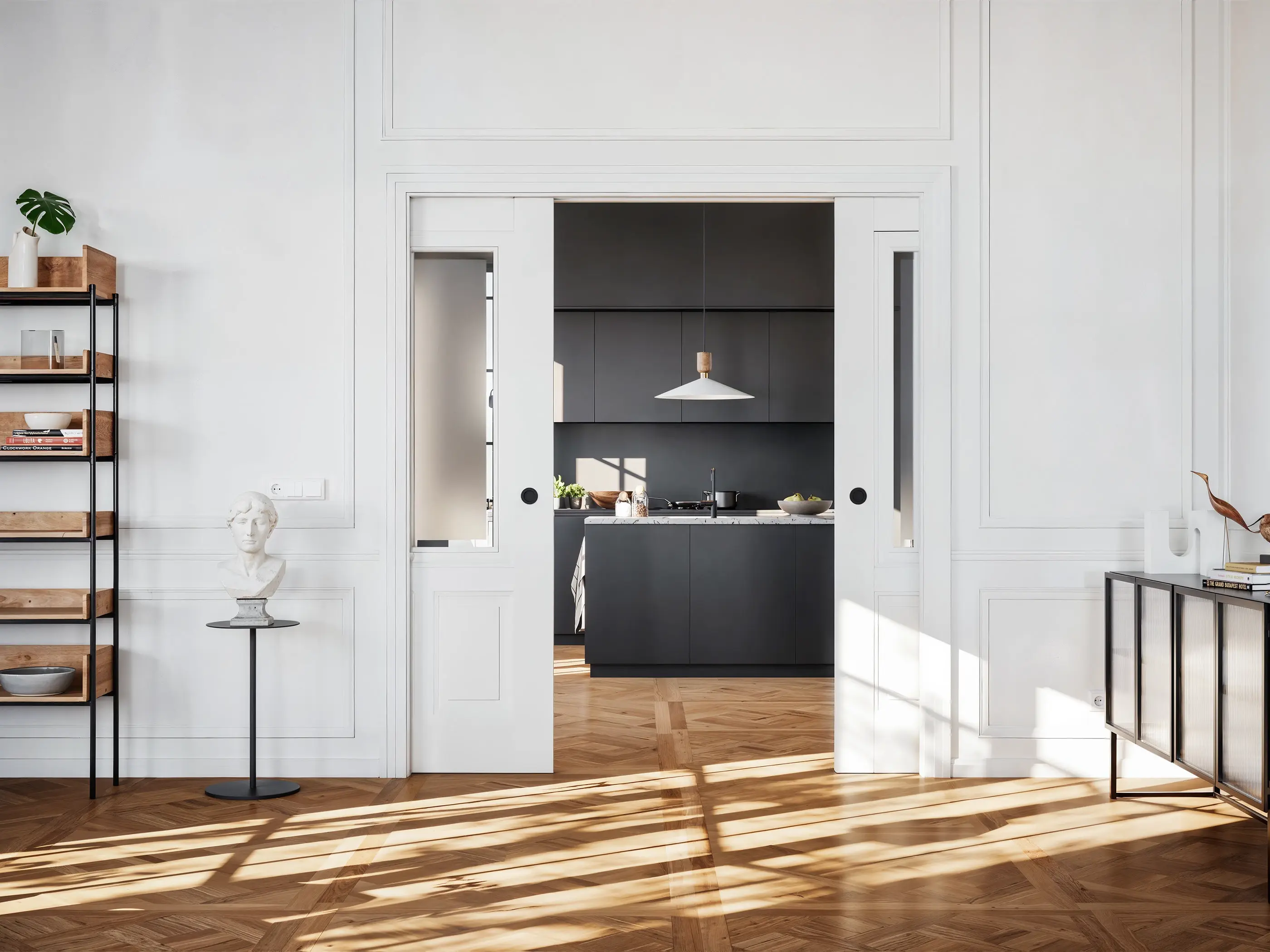 Türkollektion Interieur-Visualisierung Wohnung - Ansicht 4