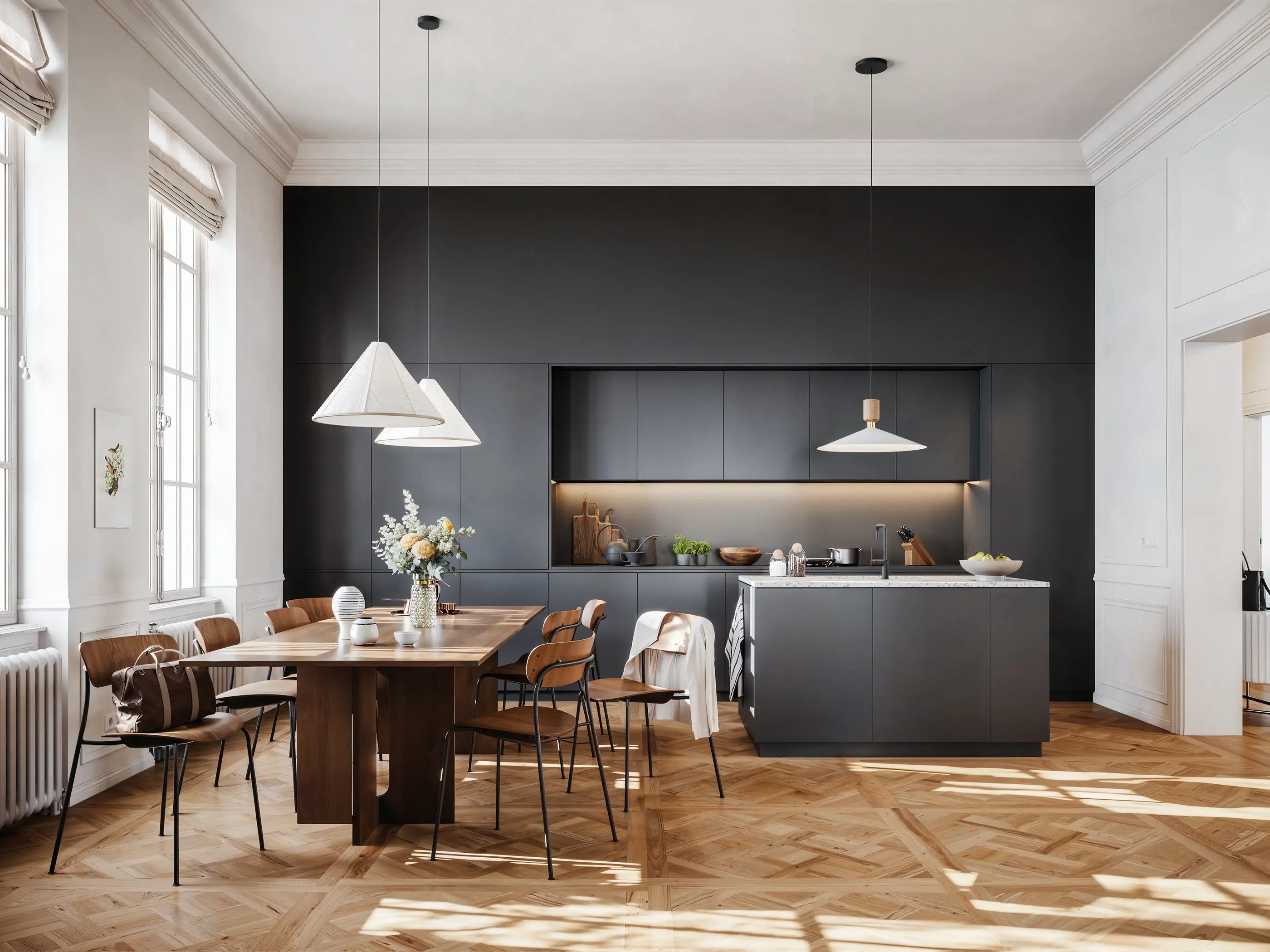 Türkollektion Interieur-Visualisierung Wohnung - Ansicht 5