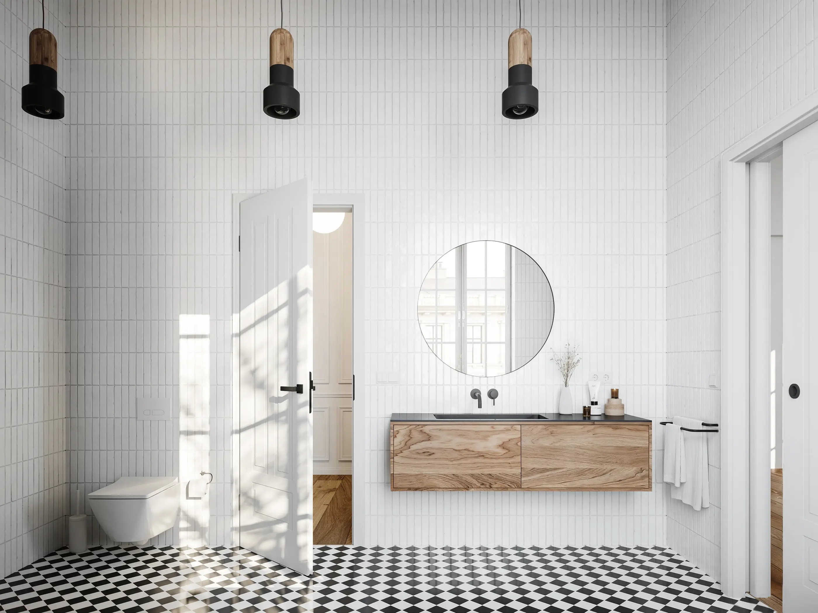 Türkollektion Interieur-Visualisierung Wohnung - Ansicht 11