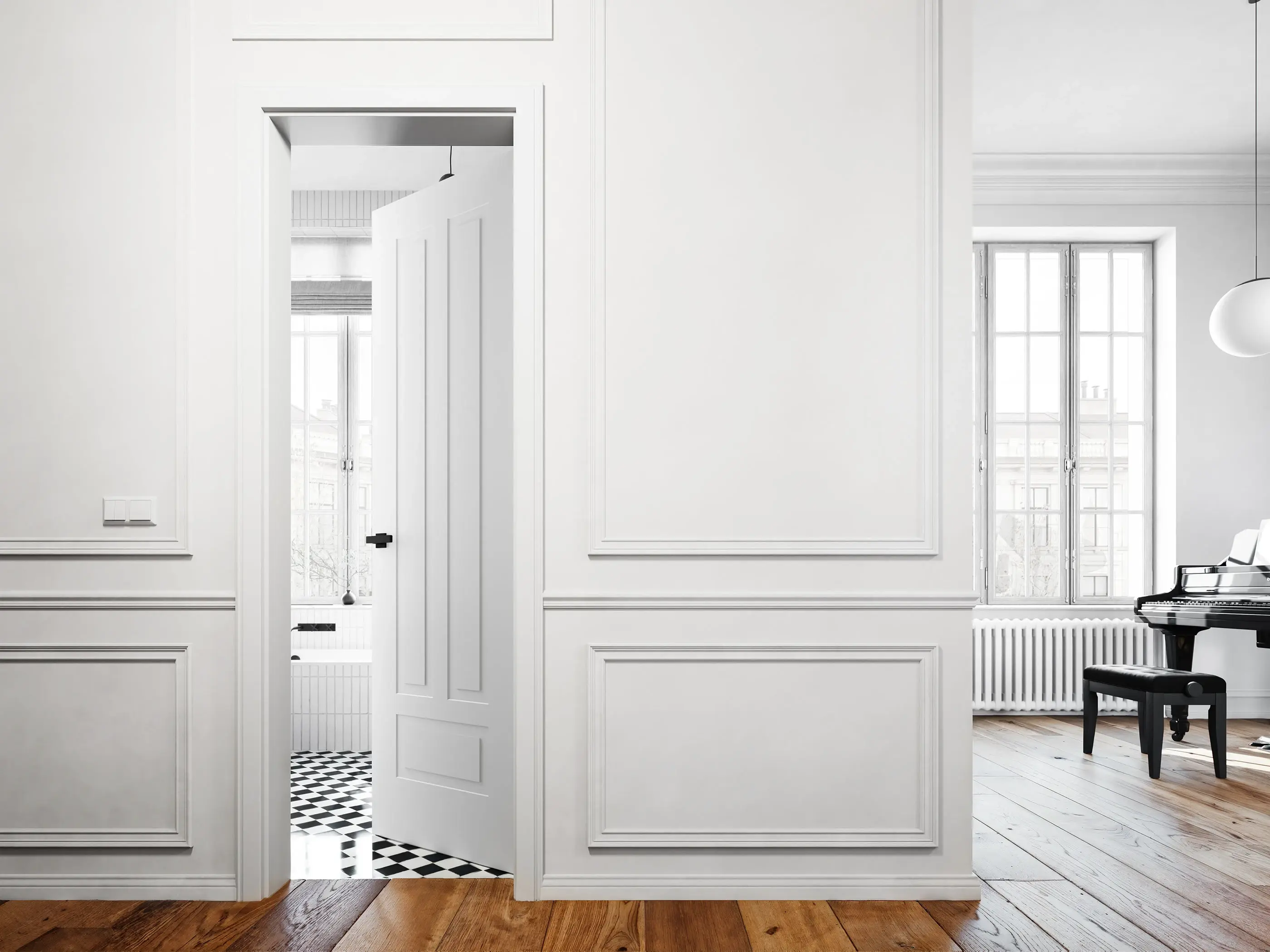 Türkollektion Interieur-Visualisierung Wohnung - Ansicht 12