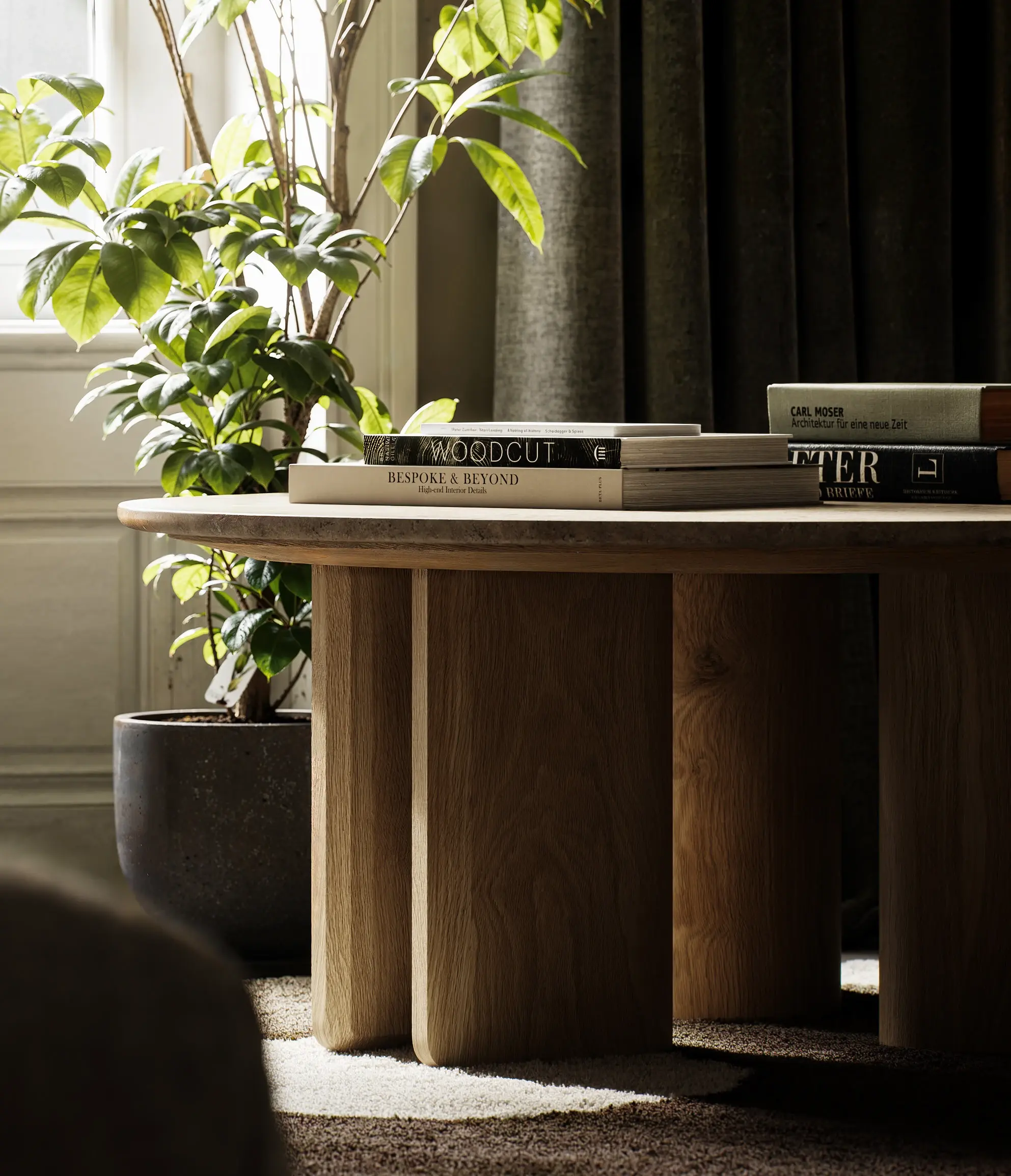 Kuro dunkles erdiges Interieur ethnisch Winter - Ansicht 11