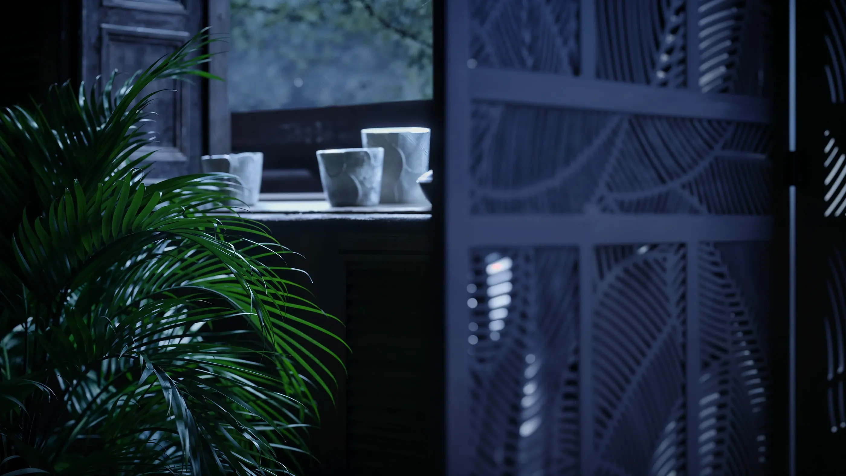 Thale Noi Thai ethnisches Interieur Regenstimmung - Ansicht 3