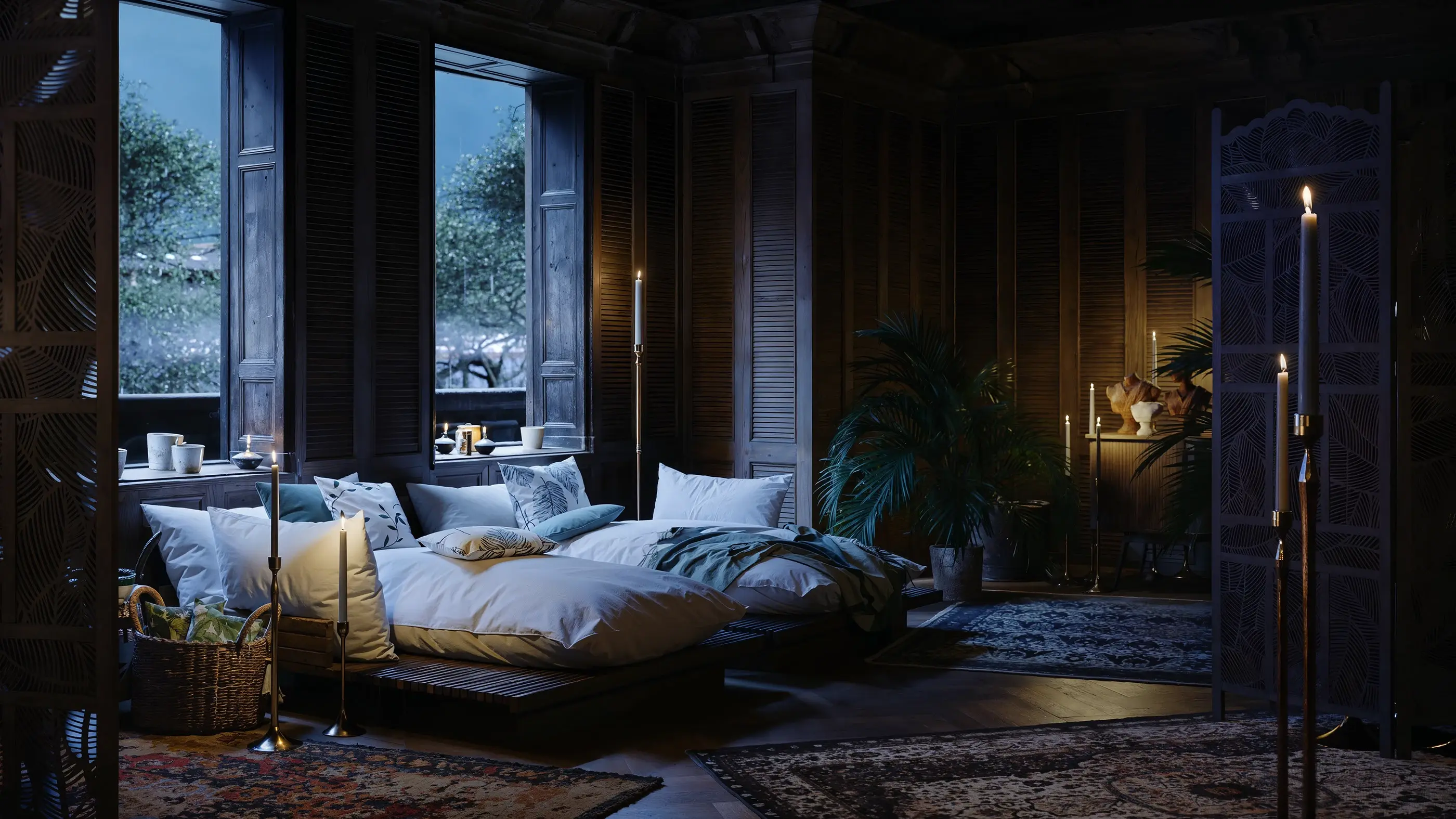 Thale Noi Thai ethnisches Interieur Regenstimmung - Ansicht 4
