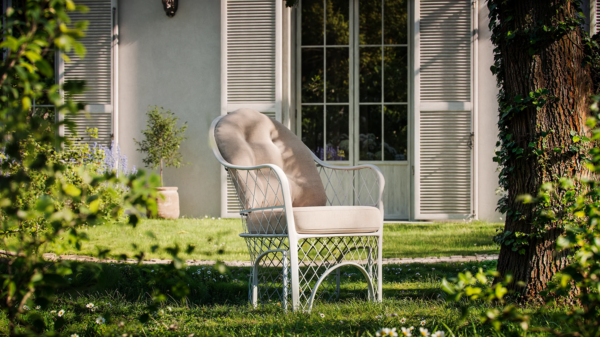 Gartenmöbel 3D-Außen maßgeschneiderte Umgebung - Ansicht 10