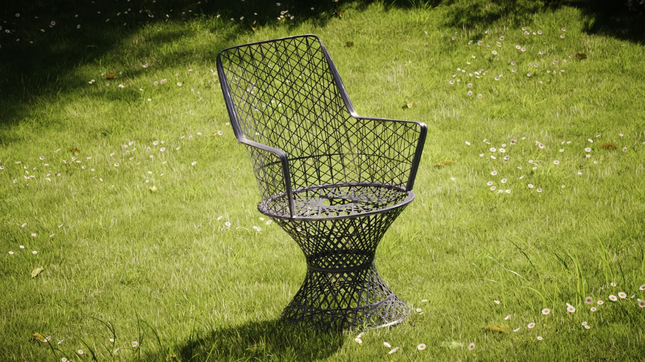 Gartenmöbel 3D-Außen maßgeschneiderte Umgebung - Ansicht 14
