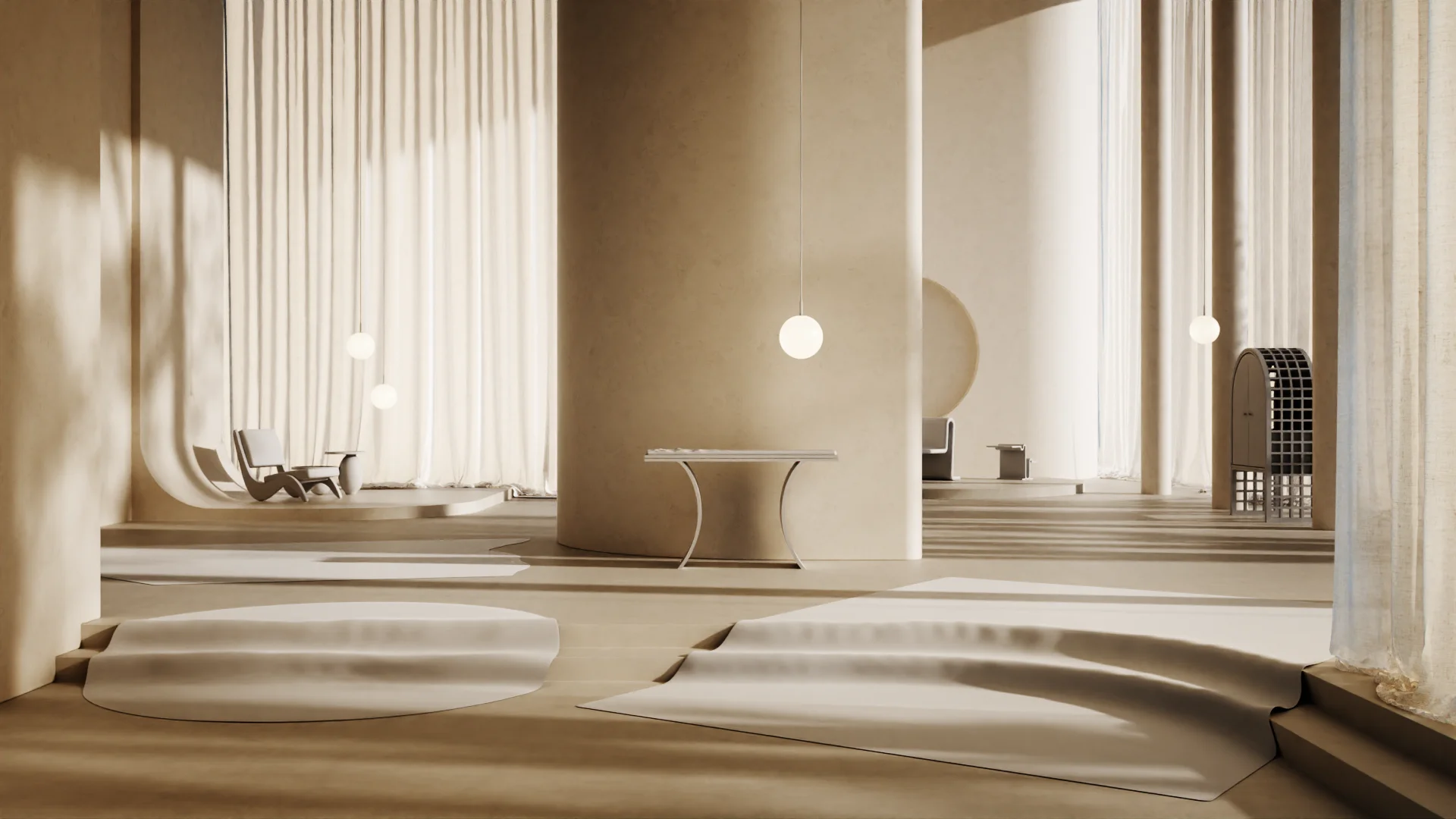Möbelserie 3D-Animation minimalistisch - Ansicht 12